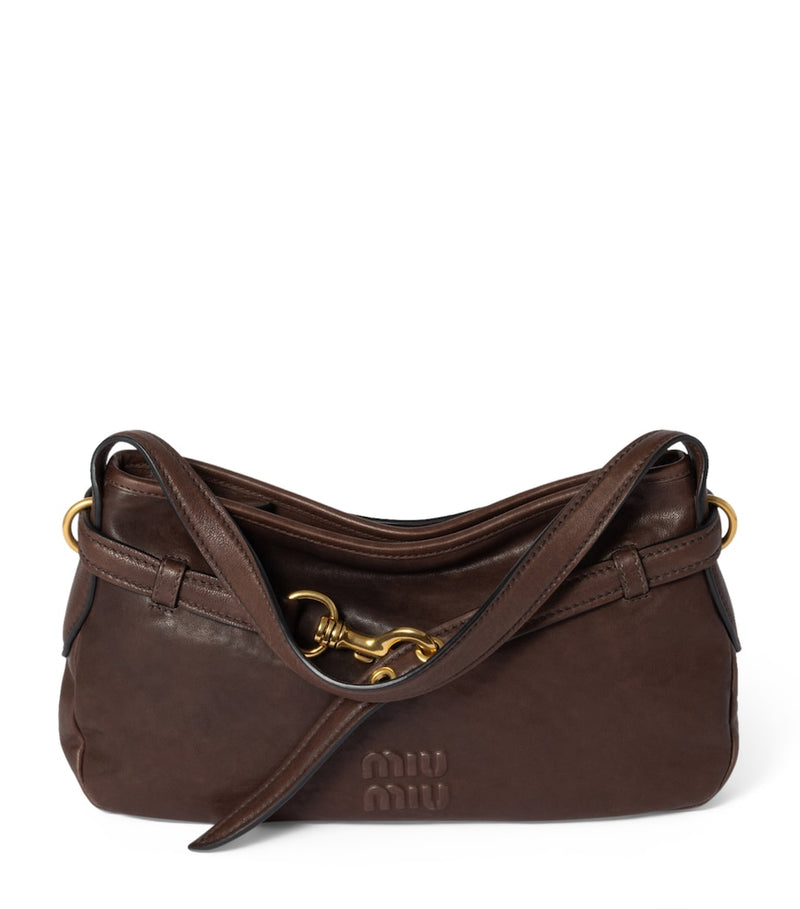 Miu Miu Aventure shoulder bag nappa leather H33cm (British brand)