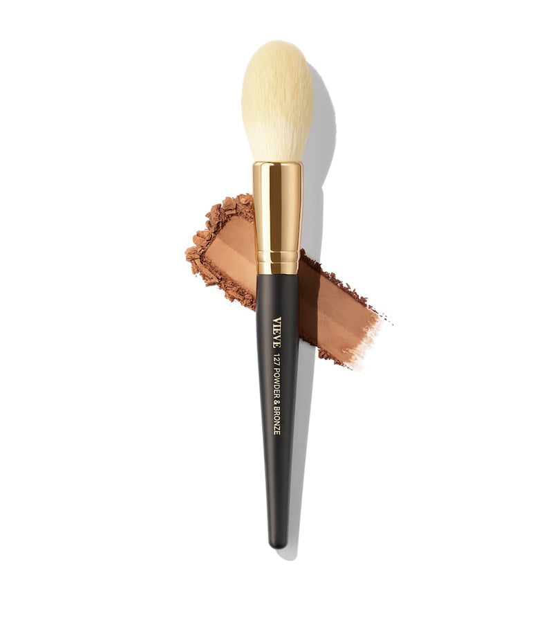 Vieve powder and bronze makeup brush (British brand)