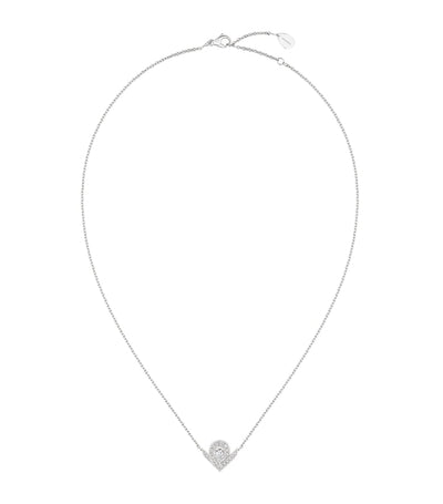 Harrods Chaumet White Gold and Diamond Joséphine Aigrette Pendant Necklace- Buy online at McGrocer