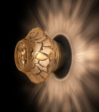 Lalique Crystal Caldera Wall Sconce, UK version