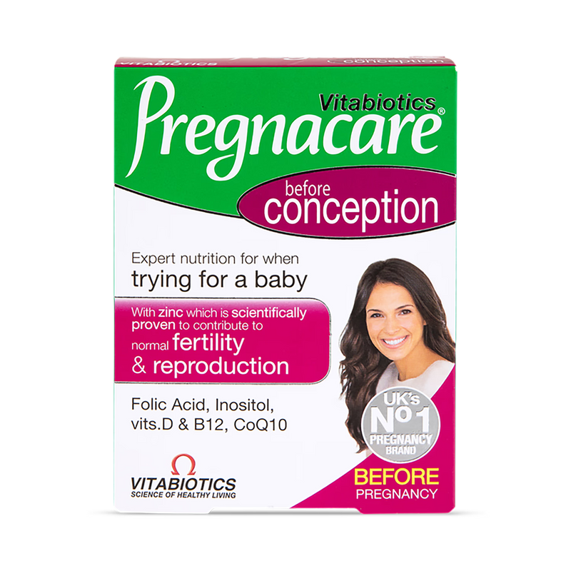 Vitabiotics Pregnacare Conception 30 Tablets (British brand)