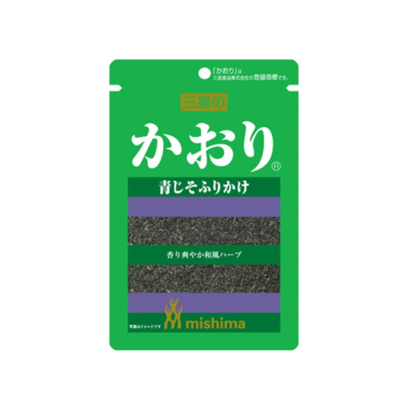 Mishima furikake rice seasoning with salted perilla - British product