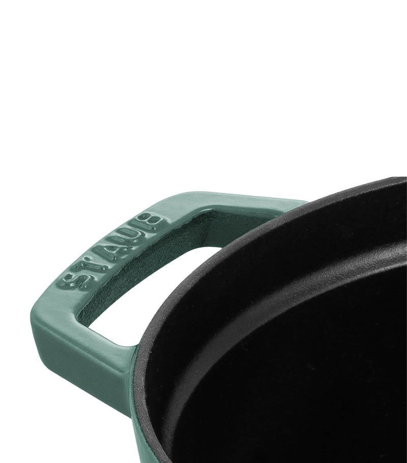 Round Cast Iron Enamel Coated Casserole Dish 20cm 2.2L