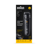 Holland & Barrett Braun Beard Trimmer Series 5 BT5500 with 2 Styling Tools and 20 Length Settings, Black- Buy online at McGrocer