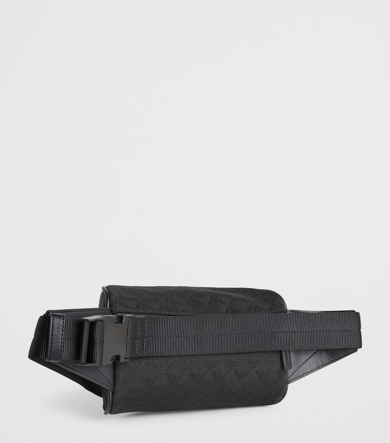 Emporio Armani jacquard logo belt bag (British brand)