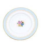 Halcyon Days Castle of Mey floral plate 21cm diameter, UK version
