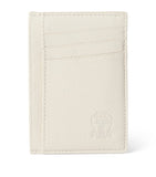 Brunello Cucinelli leather card holder, imported from the UK