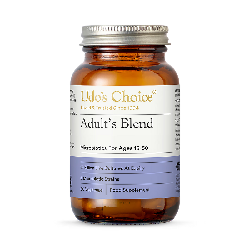 Udo's Choice probiotics Adult Blend 60 capsules, UK version