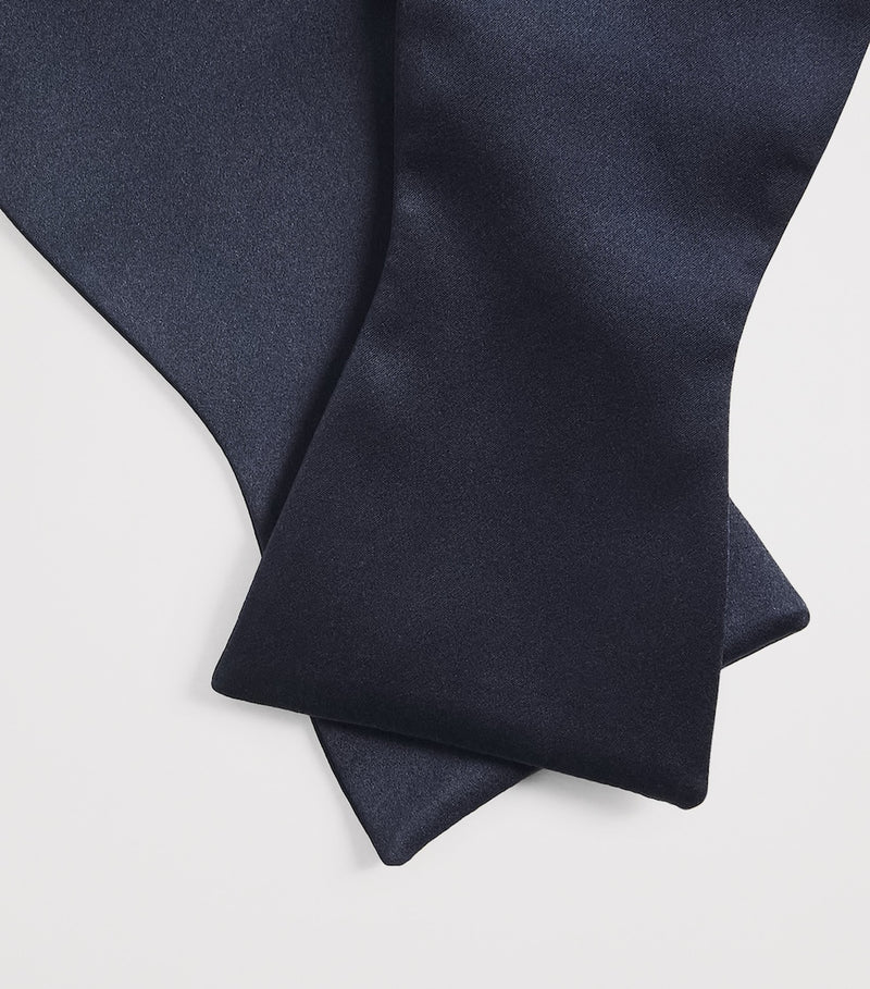 Brioni silk bow tie, imported from the UK