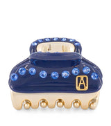 Harrods Alexandre de Paris Gold-Plated Crystal-Embellished Claw Hair Clip- Buy online at McGrocer