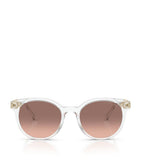 Michael Kors Pienza round sunglasses with gold-tone accents - British product