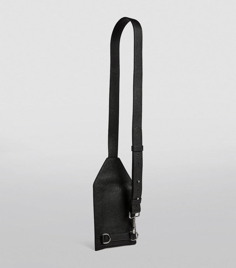 Giorgio Armani luxury leather cross-body bag (British brand)