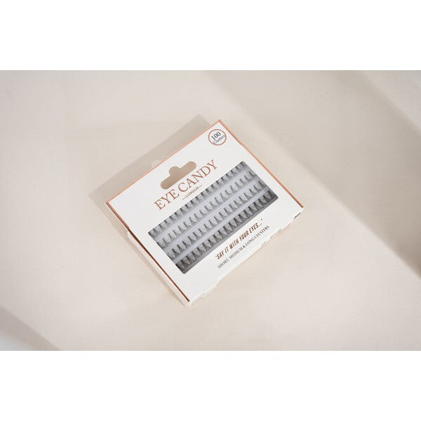 Eye Candy individual lashes 100 clusters - British product