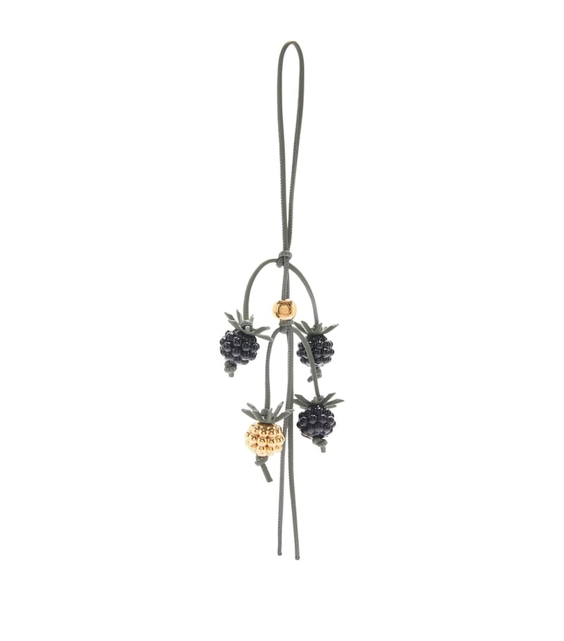 LOEWE berry bag charm with tie fastening (British brand)