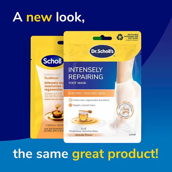 Dr Scholl's Intensely Repairing foot mask - British product