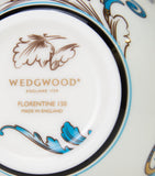 Wedgwood Florentine Turquoise lidded vase 15cm (British brand)