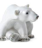 Royal Copenhagen porcelain polar bear figurine 12cm, imported from the UK