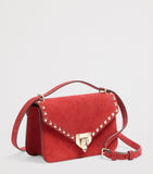 Valentino Garavani Rockstud small split leather shoulder bag, imported from the UK