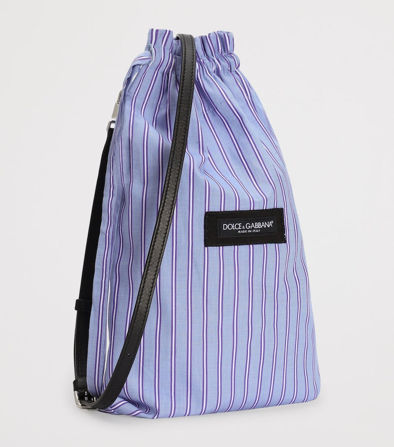 Dolce&Gabbana cotton poplin crossbody pouch - British product