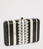 Judith Leiber Crystal Lattice clutch bag, UK version