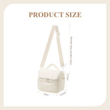 Livingandhome portable insulated lunch bag, imported from the UK
