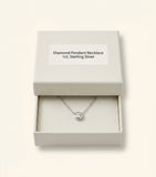 Cartier white gold diamond d'Amour necklace 38cm (British brand)