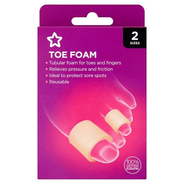 Superdrug Toe Foam 2 Sizes GOODS Superdrug