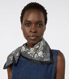 Weekend Max Mara silk floral scarf 90cm x 90cm, UK version