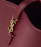YSL Mini 37 bucket bag in smooth calfskin leather (British brand)