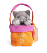 Harrods Harrods Kitten in a Bag Small Plush Toy- Buy online at McGrocer