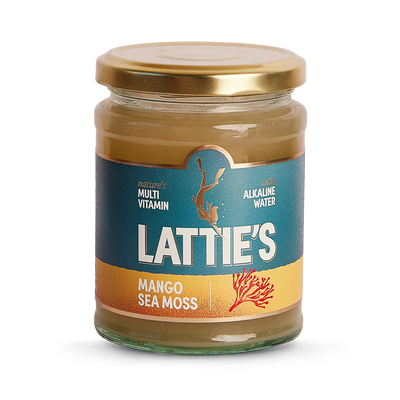 Holland & Barrett Latties Mango Sea Moss Gel 250g- Buy online at McGrocer