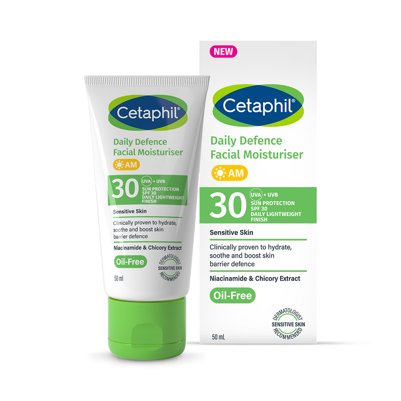 Cetaphil SPF 30 Daily Defence Face Moisturiser 50ml - British product