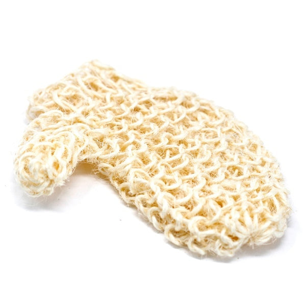 Natural Sisal Exfoliating Glove with cotton liner (British brand)