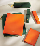 Harrods leather passport holder H14cm, imported from the UK