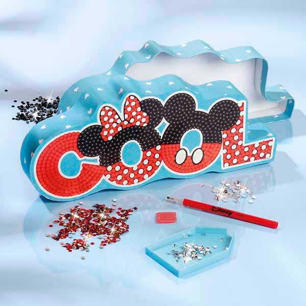 Totum Micky and Friends diamond painting treasure box, imported from the UK