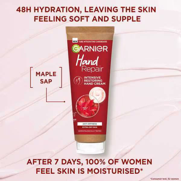 Garnier Hand Repair Restoring Cream Extra Dry Skin 75ml, UK version