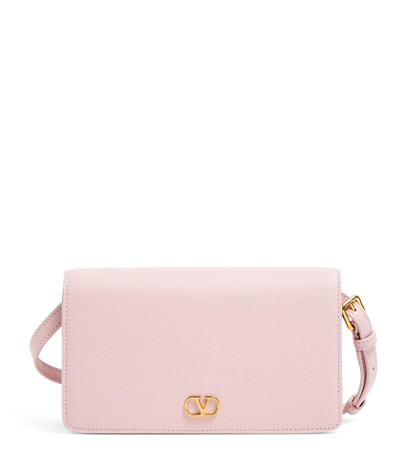 Valentino Garavani mini VLogo shoulder bag in calf leather, UK version