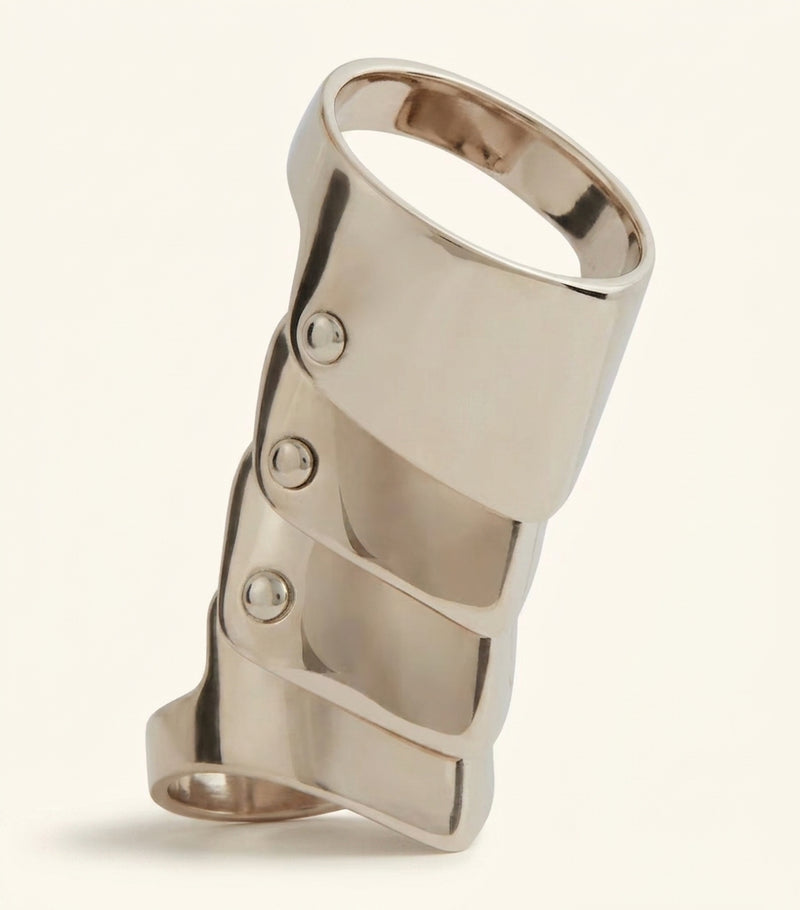Vivienne Westwood Armour ring sterling silver - British product