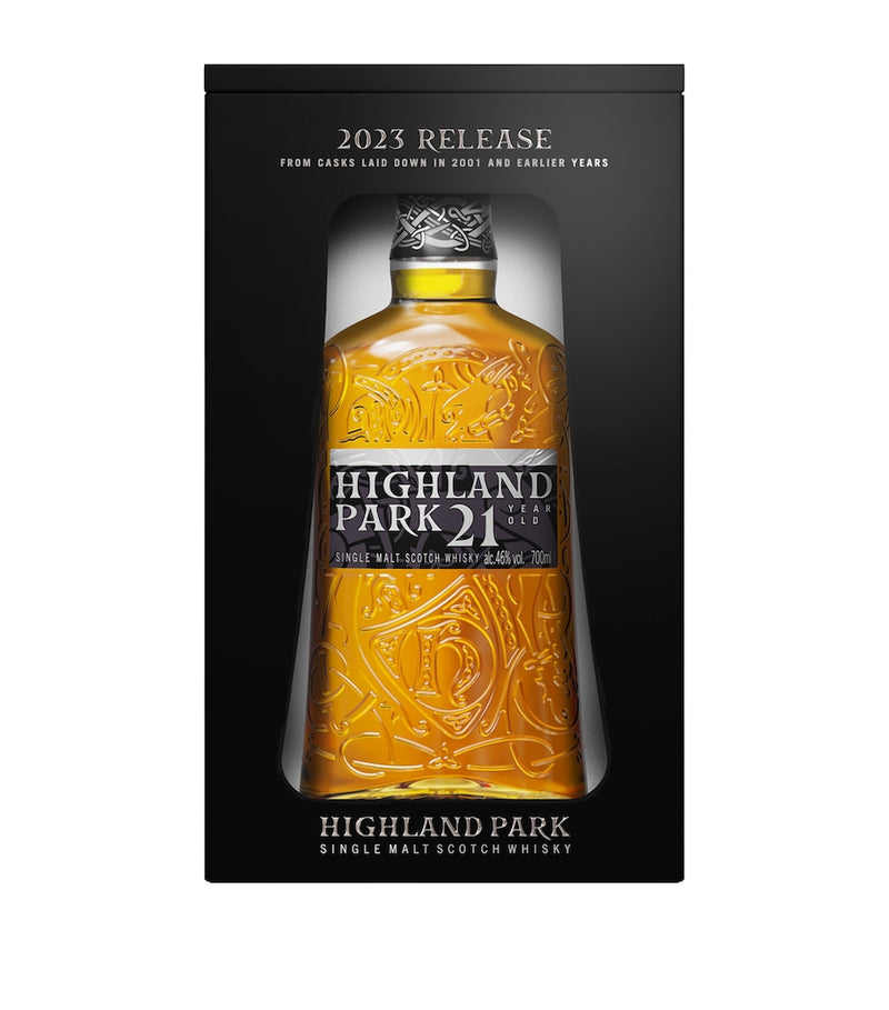 Highland Park 21-Year-Old single malt scotch whisky 70cl - British product