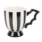 Something Different bat wing striped tea cup 490ml, imported from the UK