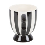 Something Different bat wing striped tea cup 490ml, imported from the UK