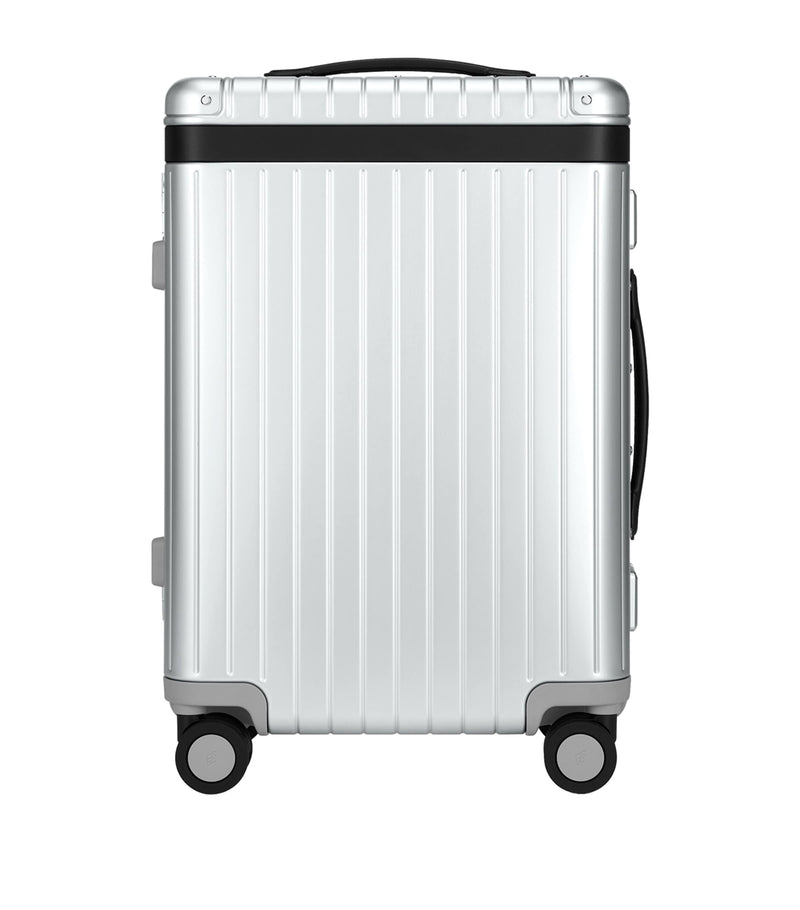 Carl Friedrik Carry-On Suitcase 56cm aluminium (British brand)