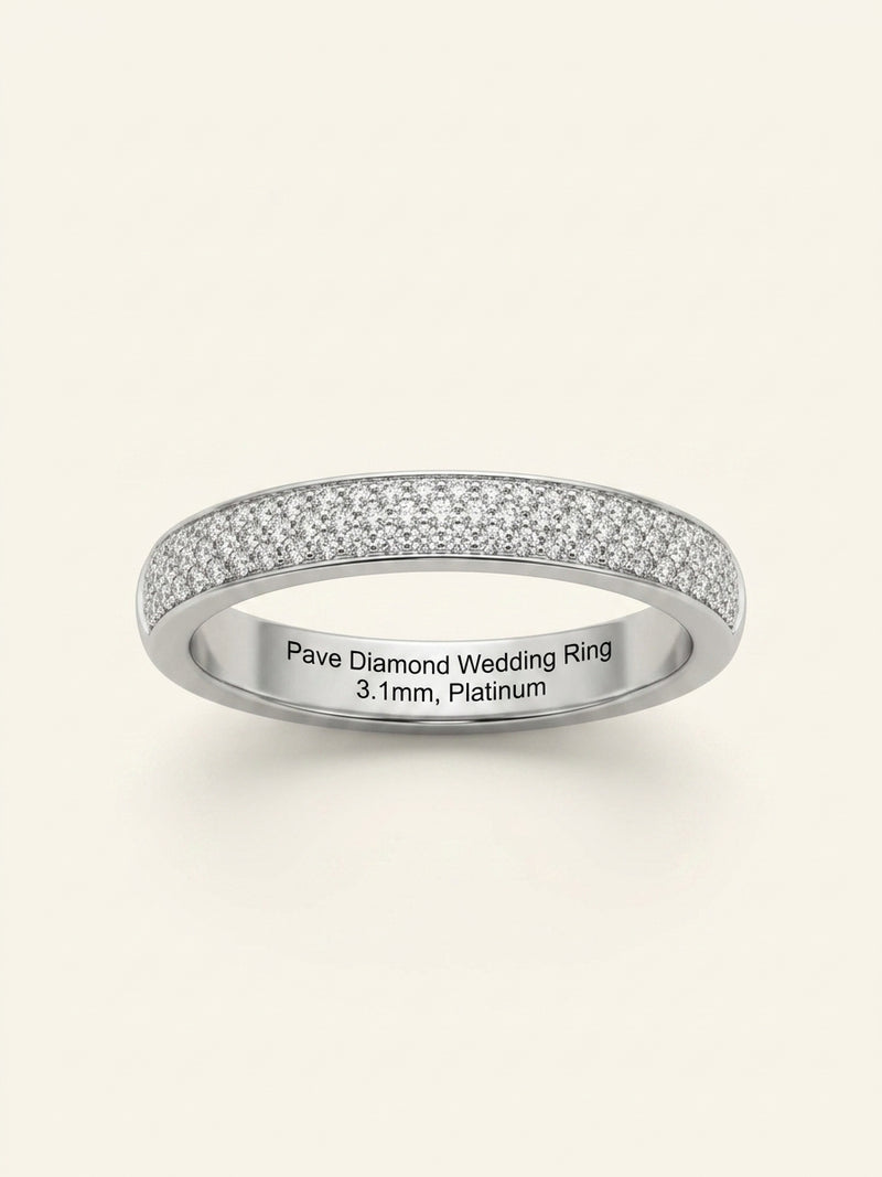 Cartier LOVE diamond wedding ring 18ct white gold 0.19ct - British product