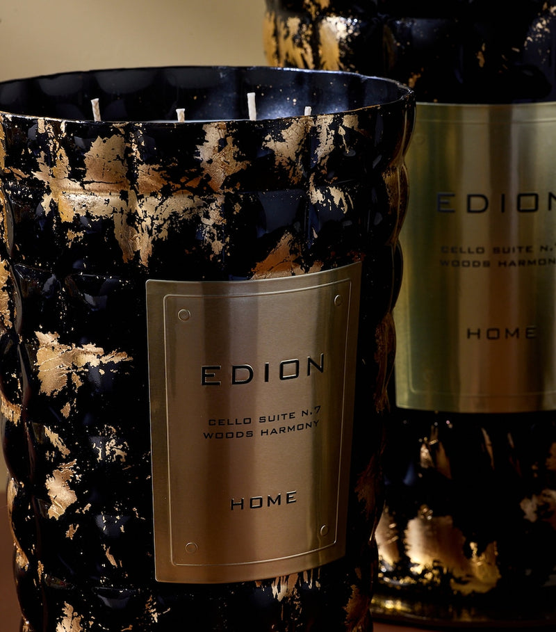 EDION Cello Suite No.7 Wood Harmony Candle 2.5kg - British product