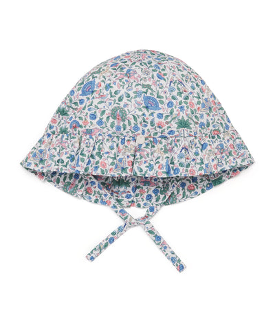 Harrods Tartine et Chocolat Cotton Liberty Print Floral Baby Bonnet- Buy online at McGrocer