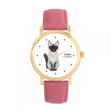 Superdrug Toff London White Ladies Siamese Cat Watch- Buy online at McGrocer