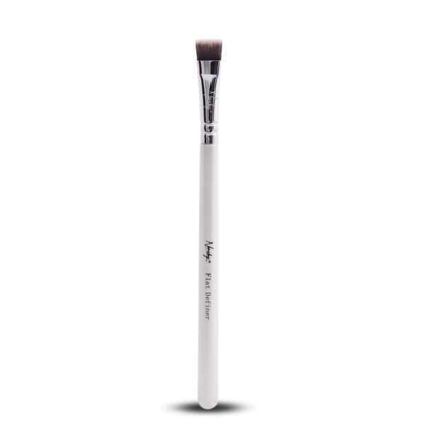 Nanshy Flat Definer Brush pearlescent white - British product