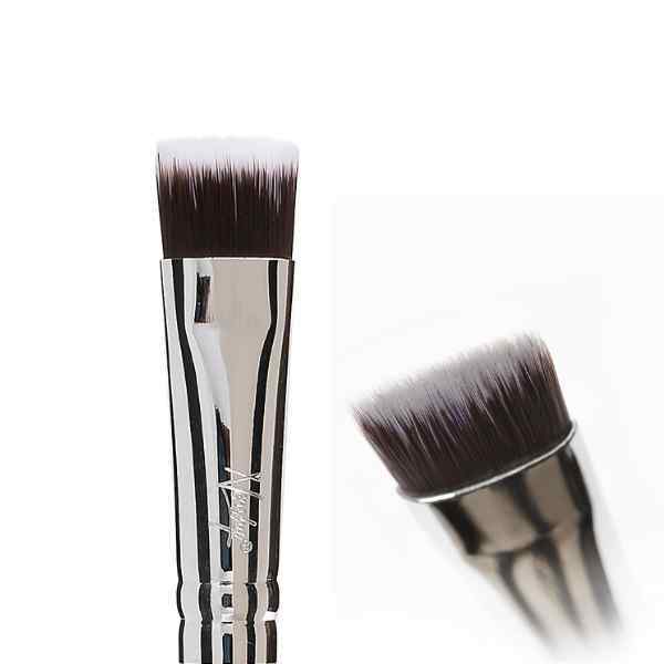 Nanshy Flat Definer Brush pearlescent white - British product