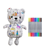 Harrods eatsleepdoodle Colour-In Fairytale Artie Bear Colour-In Bear Toy- Buy online at McGrocer
