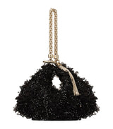Harrods Jimmy Choo Callie Crystal-Embellished Satin Clutch Bag- Buy online at McGrocer